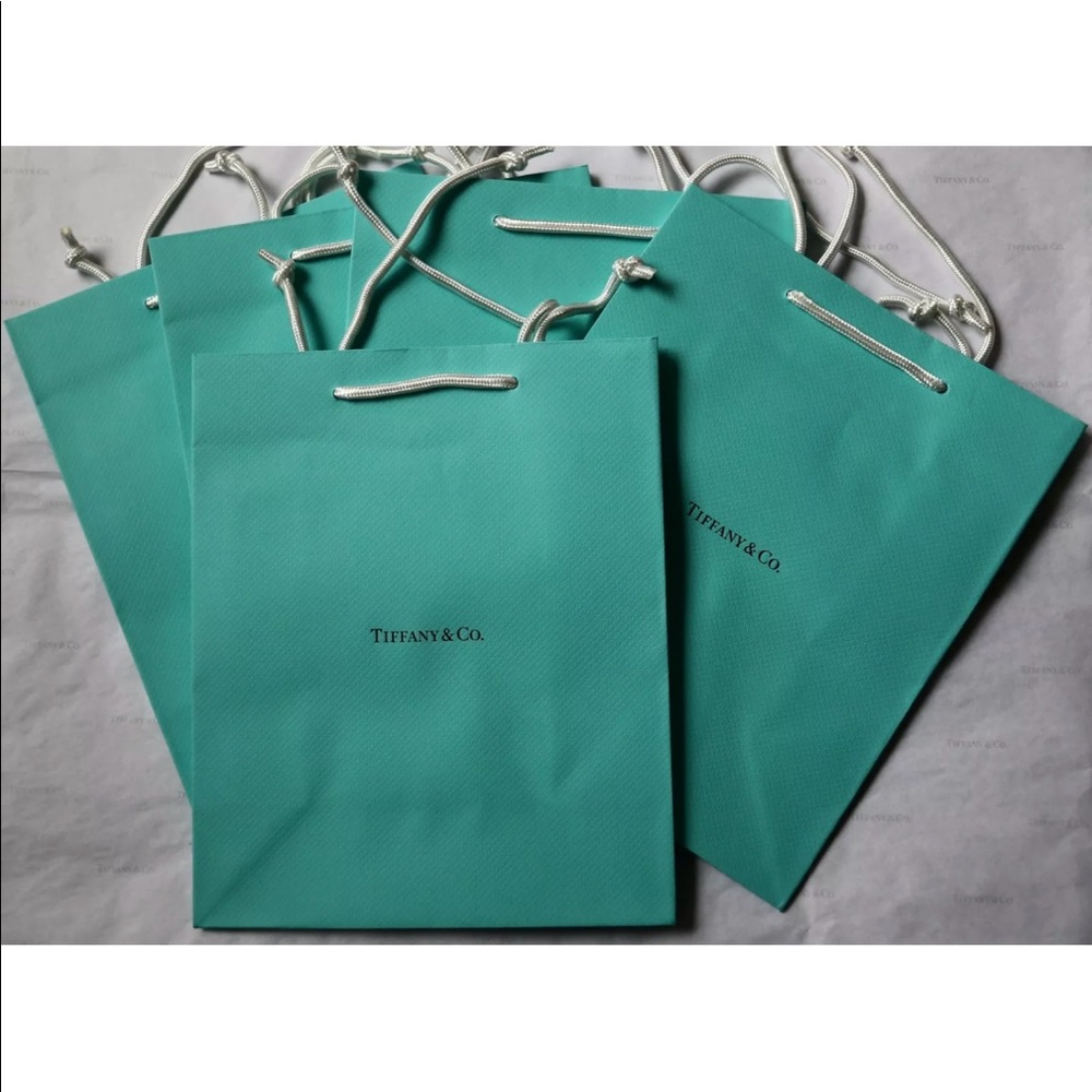 Tiffany and Co bags: 5 bags= $8